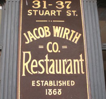 Jacob Writh Restaurant Massachusetts Beverage Business